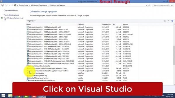 How to Uninstall Microsoft Visual Studio from Windows PC?