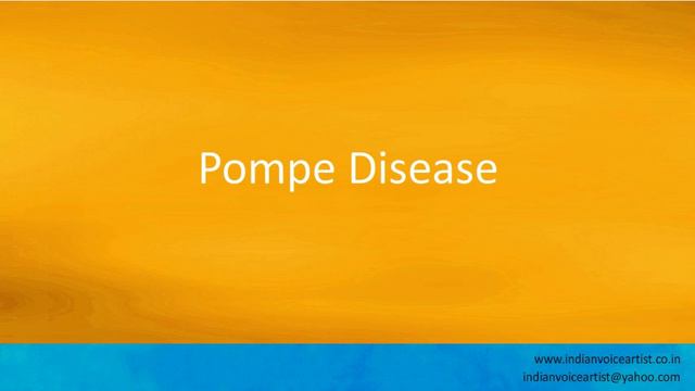 Pronunciation of the word(s) "Pompe Disease". смотреть онлайн