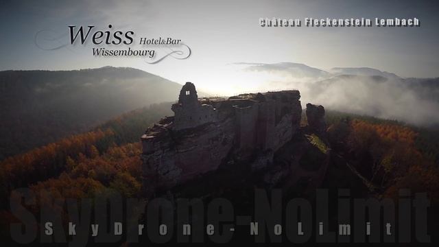 Château Fleckenstein Lembach Hotel Weiss Wissembourg France Powered by www.SkyDrone-NoLimit.nl смотреть онлайн