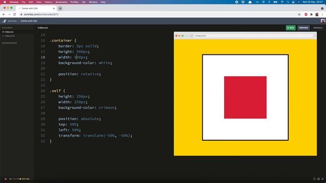 Center a div with margins, flexbox or grid | CSS | HTML | web development смотреть онлайн