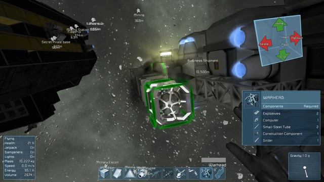 Space Engineers - SURVIVAL Ep.71 - SMALL SHREDDERS AND PIRATE SKIFFS смотреть онлайн