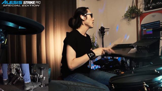 Van Halen - Can't Stop Lovin' You (Drum cover by Yosuke) смотреть онлайн