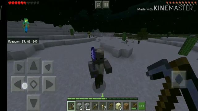 Майнкрафт выживание сделал железный меч и железный сэт #2. смотреть онлайн