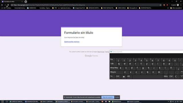 Completar un formulario de Google muy rápido varias veces смотреть онлайн