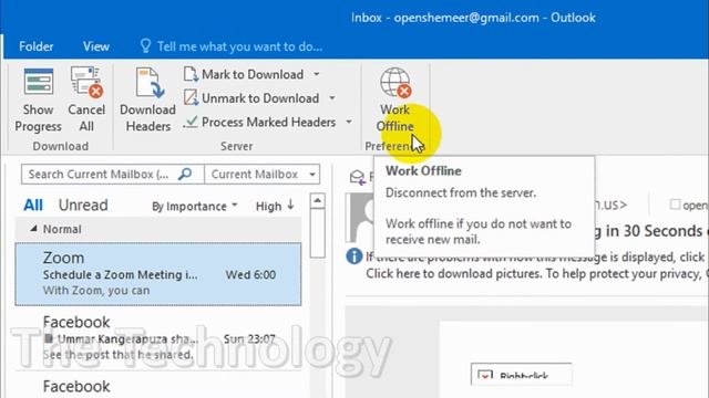 Work Offline Outlook | Switch between Working Offline and Online | Outlook is Working Offline Fix смотреть онлайн