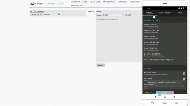 Cell File Upload and Download on AZQ Server смотреть онлайн