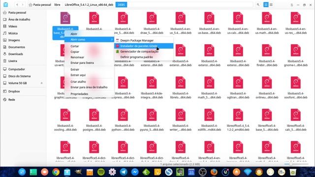 Como instalar o LIBREOFFICE pelo site OFICIAL - Diolinux DROPS смотреть онлайн