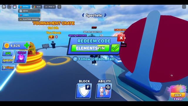 Blade Ball: CODES Working Coin, Spin & Sword Codes For March 2024