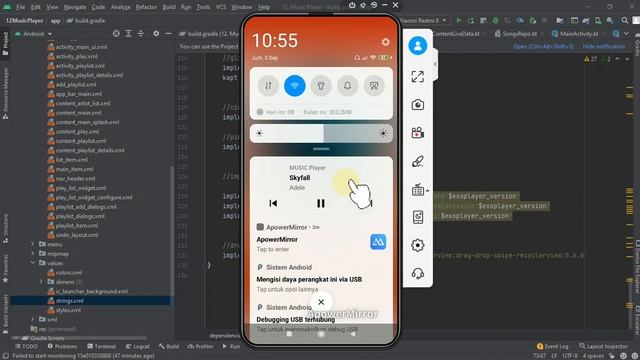 Tutorial Cara Membuat Aplikasi Music Player Kotlin di Android Studio смотреть онлайн