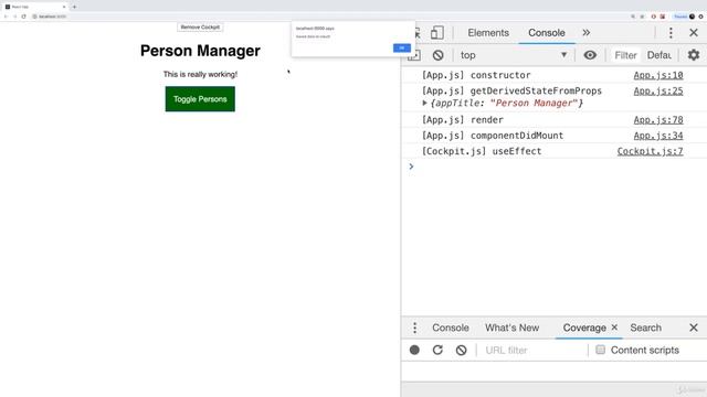 Cleaning up with Lifecycle Hooks & useEffect смотреть онлайн