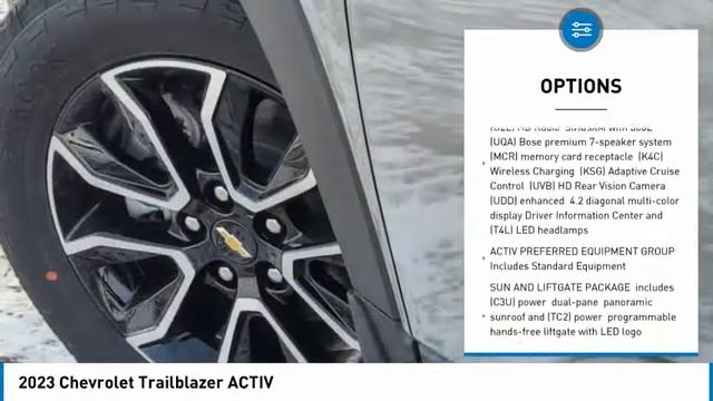 2023 Chevrolet Trailblazer 3T39536 смотреть онлайн