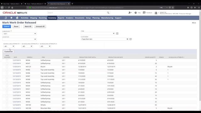 NetSuite SuiteSuccess Manufacturing Overview смотреть онлайн