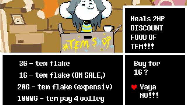 HOW TO MONEY FARM IN TEM SHOP! | Undertale How To! смотреть онлайн