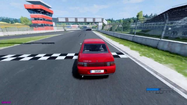 Lada 110 Vs BMW 5 E39 | Crash Test | BeamNG Drive