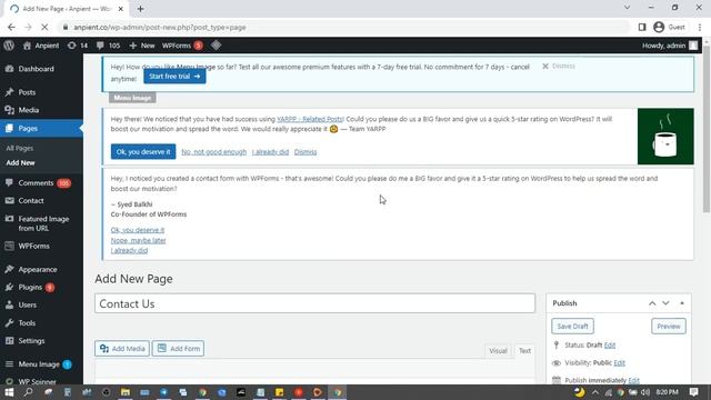How To Add a Contact Form Popup in WordPress Site смотреть онлайн