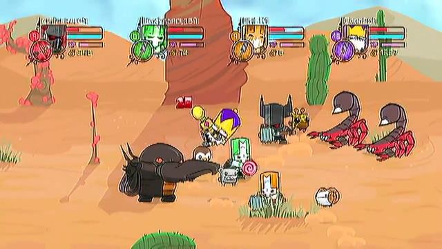 Castle Crashers 4 Player Co-Op Ep.8- Supa Pirate Ninja смотреть онлайн