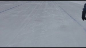 Техника выполнения бега спиной вперед без отрыва коньков ото льда. Пособие по хоккею с мячом ИФКСиЗ