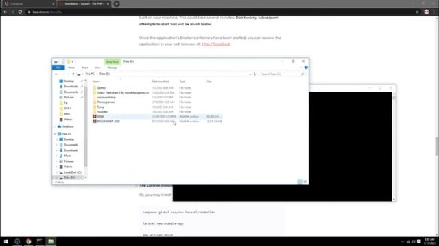 CARA INSTALL LARAVEL VIA COMPOSER (HOW TO INSTALL LARAVEL VIA COMPOSER) смотреть онлайн