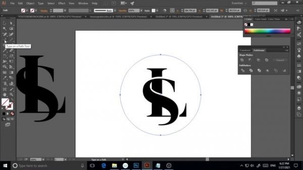 Monogram Logo Illustrator [ Ultimate Tutorial]