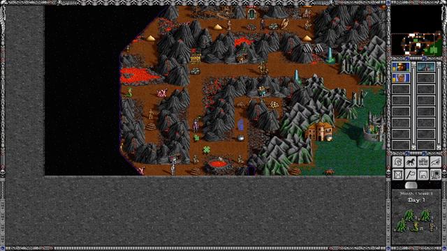 DUNGEON BELOW - Small and Simple Heroes of Might and Magic 2 Map смотреть онлайн