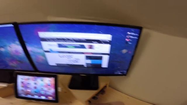 Dual Dell S2240M 21.5" Ultrawide LED Widescreen Monitor Demonstration смотреть онлайн