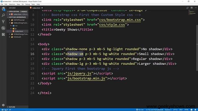 Shadow in Bootstrap (Hindi) смотреть онлайн