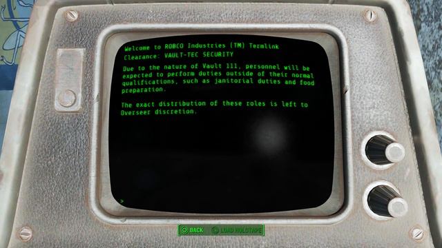 Fallout 4 - Out of Time: Terminal "Designed To Test Long-Term Effects of Suspended Animation" смотреть онлайн