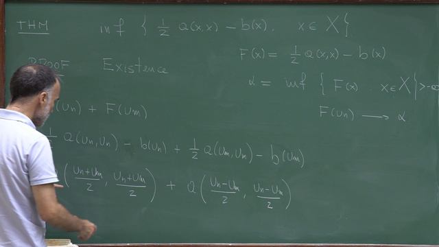Doctorate program: Functional Analysis - Lecture 19A: A quadratic variational problem смотреть онлайн