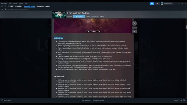 Patch v.1.1.379 Radiant Ending FINALLY Fixed, Autosave, Boss BUFF, MP Changes | Lords of the Fallen смотреть онлайн