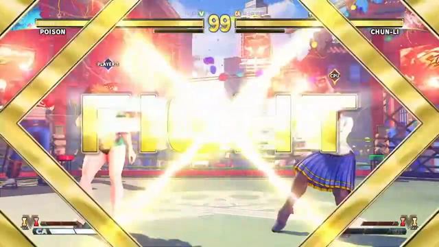 Street Fighter V. Poison vs Chun Li смотреть онлайн