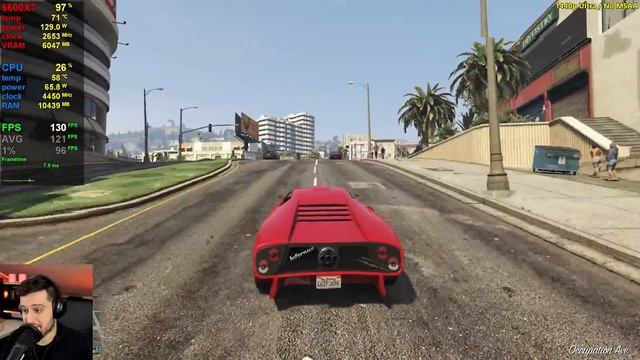 RX 6600 XT | GTA 5 - 1080p, 1440p, 4K, 8K смотреть онлайн