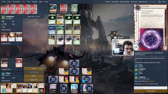 [EN] Android: Netrunner - In English #64 Jinteki Glacier Grind VS Kit Apo смотреть онлайн