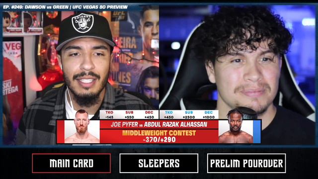 Joe Pyfer vs Abdul Razak Alhassan Preview | #UFCVegas80 | Bloody Water Podcast смотреть онлайн