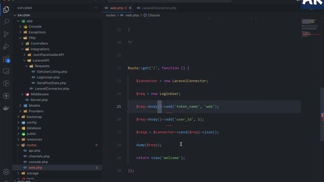 06 Mastering API Calls with Saloon: Authentication headers, how to send Bearer token смотреть онлайн