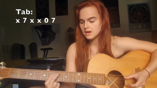 How to play Yayo like Lana del Rey (guitar tutorial) смотреть онлайн