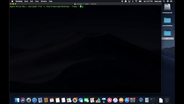 Mac Terminal: How to use the Find & Execute Command on Apple's  macOS смотреть онлайн
