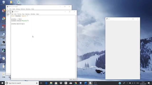 How to Create window on Python смотреть онлайн