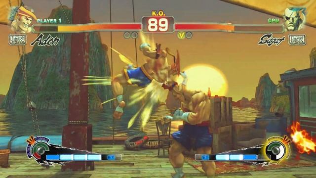 Adon vs Sagat (Hardest AI) - Ultra Street Fighter IV смотреть онлайн