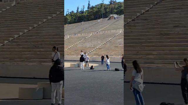 Olympic Stadium. Athens. Олимпийский стадион. Афины. Вход платный 10 евро. Я зашел бесплатно смотреть онлайн