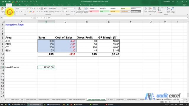 Format Painter in Excel on multiple cells (shortcut) смотреть онлайн