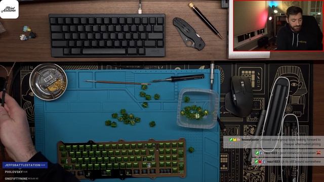 m0lly w/ TKC Kiwis Keyboard Build смотреть онлайн