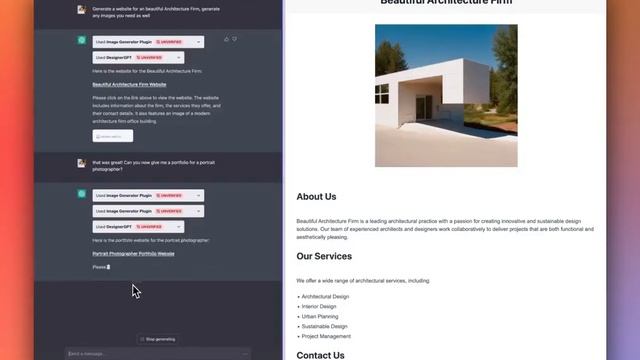 This new ChatGPT plugin just created a complete website without actually coding! смотреть онлайн