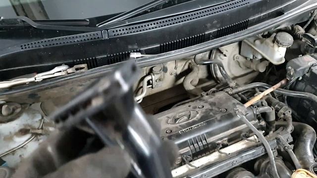Замена корпуса термостата Hyundai Solaris/Kia Ceed/Rio смотреть онлайн