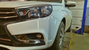 LADA VESTA - ТАК! ДОЛЖНО БЫТЬ С ЗАВОДА ( лада веста доработки 2022) накладки + Розыгрыш!