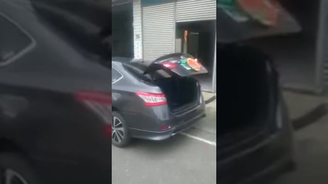 Nissan Sentra - Крышка багажника смотреть онлайн