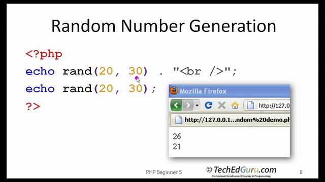 PHP Beginner 5 - Arrays смотреть онлайн