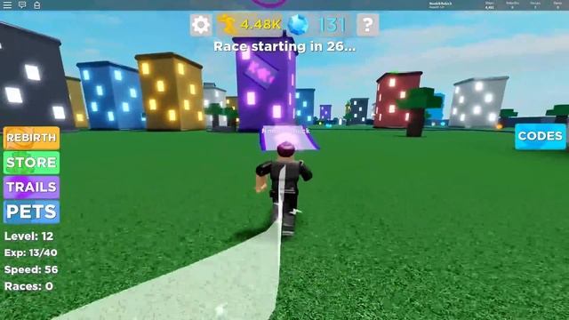 КАК СТАТЬ САМЫМ БЫСТРЫМ В РОБЛОКС СИМУЛЯТОР БЕГУНА В ИГРЕ ROBLOX LEGENDS OF SPEED смотреть онлайн