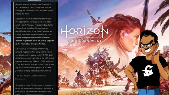 PlayStation Changed Horizon Forbidden West Next Gen Upgrade Price смотреть онлайн