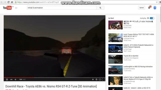 TBLG React AE 86 Vs R34 смотреть онлайн