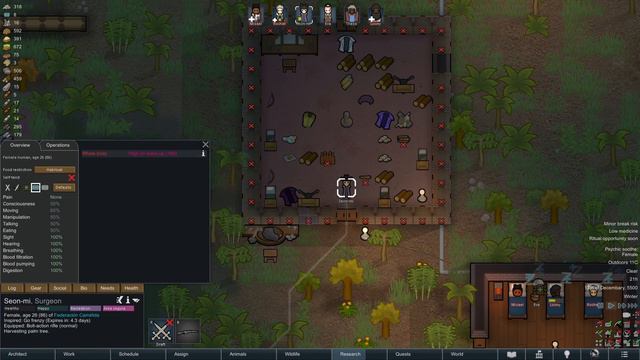 Sobredosis de fiestas - Rimworld 1.4 - Episodio 07 de la serie El Culto de la Alpaca смотреть онлайн